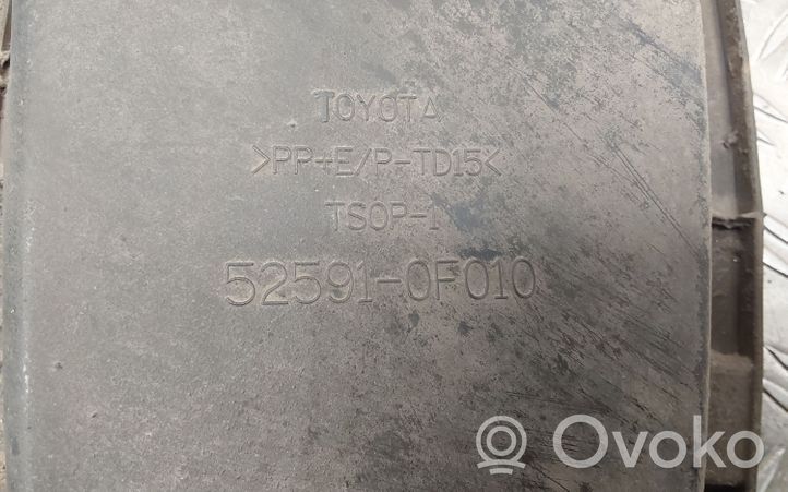 Toyota Verso Rivestimento paraspruzzi parafango posteriore 525910F010