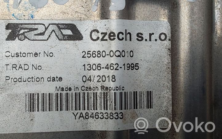 Toyota Aygo AB40 Chłodnica spalin EGR 256800Q010
