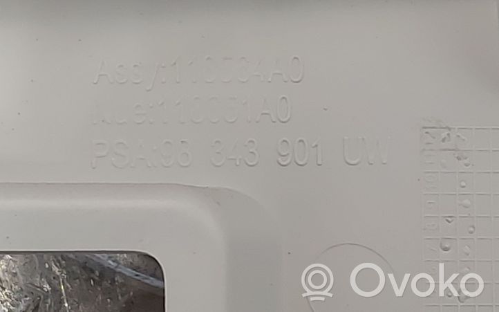 Citroen C4 III e-C4 Rivestimento vetro lato posteriore 98343901UW