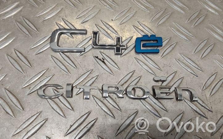 Citroen C4 III e-C4 Logo/stemma case automobilistiche 