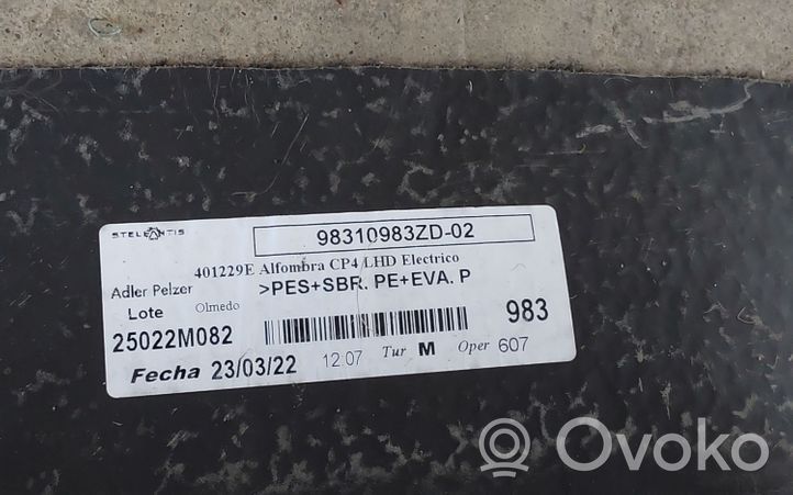 Citroen C4 III e-C4 Tappeto per interni 98310983ZD