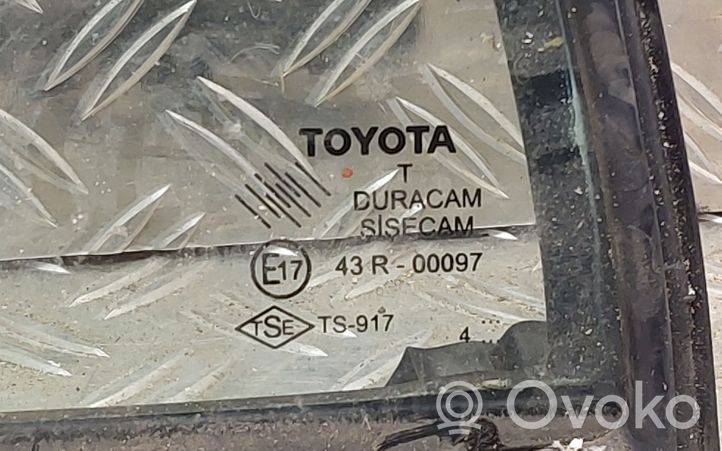 Toyota Corolla E120 E130 Rear vent window glass 43R00097