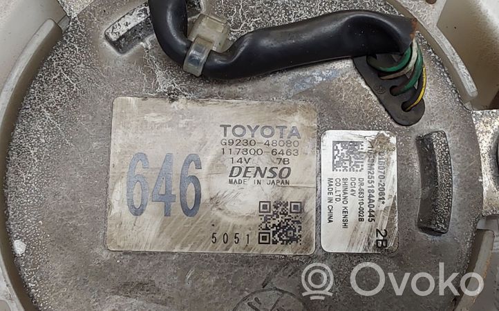 Toyota RAV 4 (XA40) Wentylator baterii pojazdu hybrydowego / elektrycznego G923048080