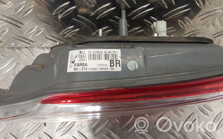 Toyota Corolla E160 E170 Lampy tylnej klapy bagażnika 8158002520