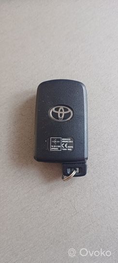 Toyota RAV 4 (XA40) Užvedimo raktas (raktelis)/ kortelė 