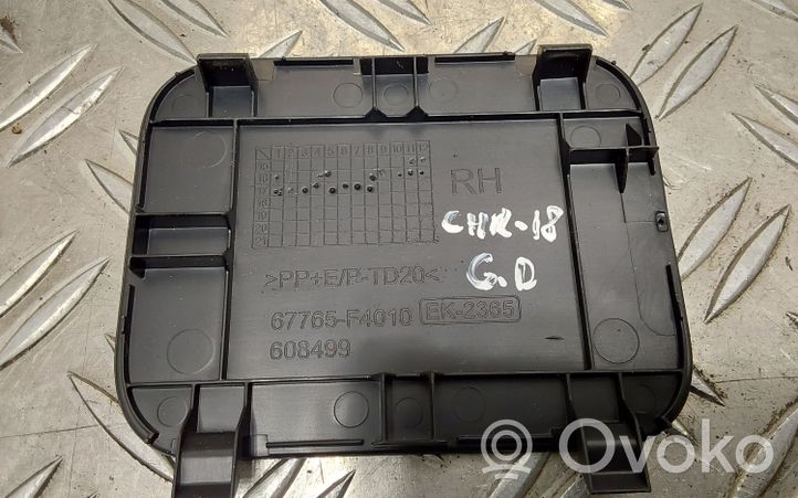 Toyota C-HR Verkleidung Kofferraumabdeckung 67765F4010