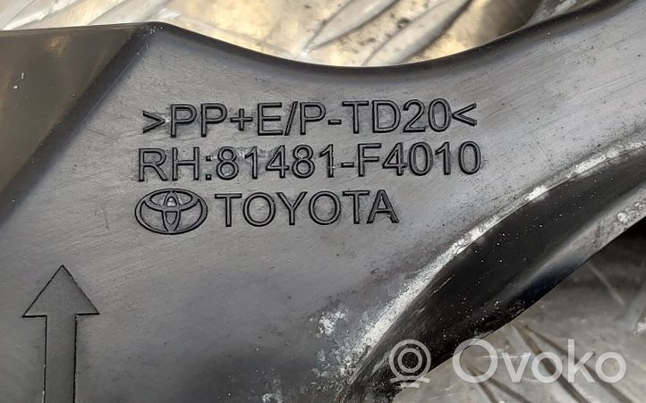 Toyota C-HR Priešrūkinio žibinto laikiklis 81481F4010