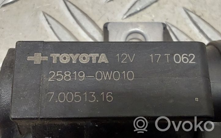 Toyota C-HR Attuatore di controllo della turbina elettrica 258190W010