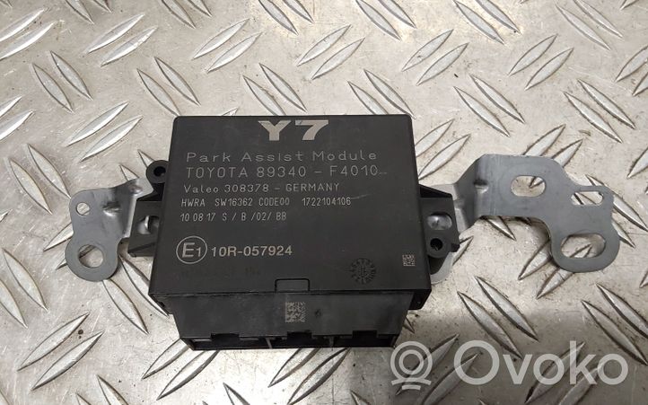 Toyota C-HR Unité de commande, module PDC aide au stationnement 89340F4010