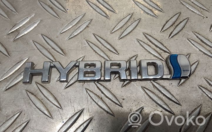 Toyota Yaris Значок производителя / буквы модели 7544402000