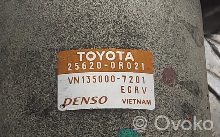 Toyota Corolla Verso AR10 EGR vožtuvas 256200R021