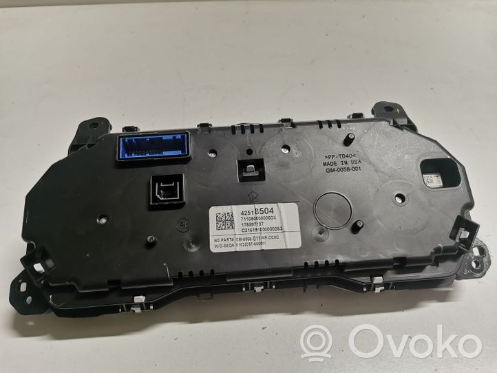 Buick Encore I Tachimetro (quadro strumenti) 42518504