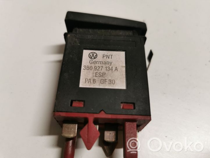 Volkswagen PASSAT B5.5 Interruttore ESP (controllo elettronico della stabilità) 3B0927134A