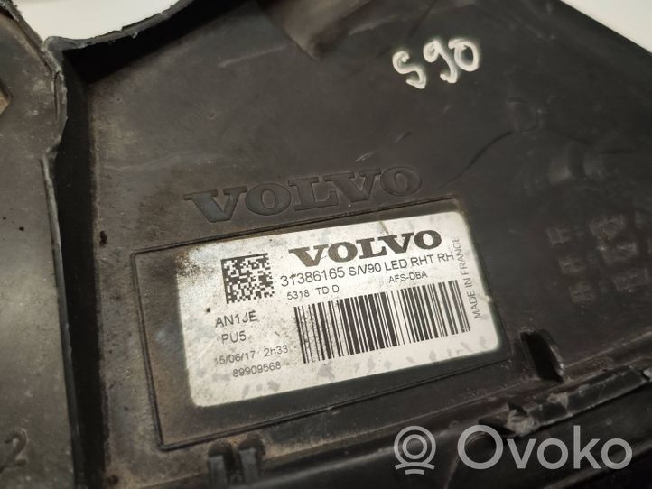 Volvo S90, V90 Priekinis žibintas 31386165