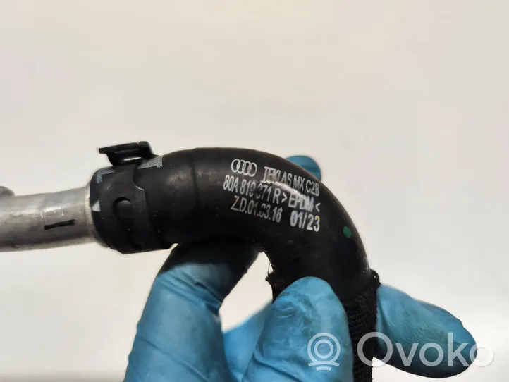 Audi Q5 SQ5 Tuyau de liquide de refroidissement moteur 80A819371R