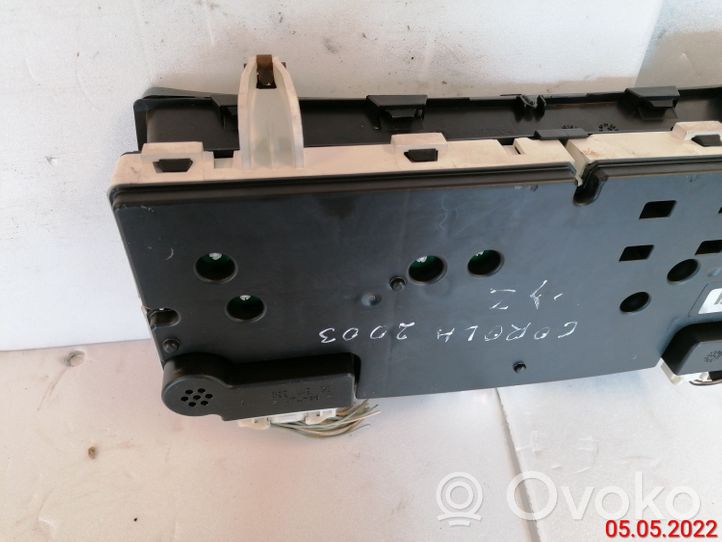 Toyota Corolla E120 E130 Compteur de vitesse tableau de bord 8380002760