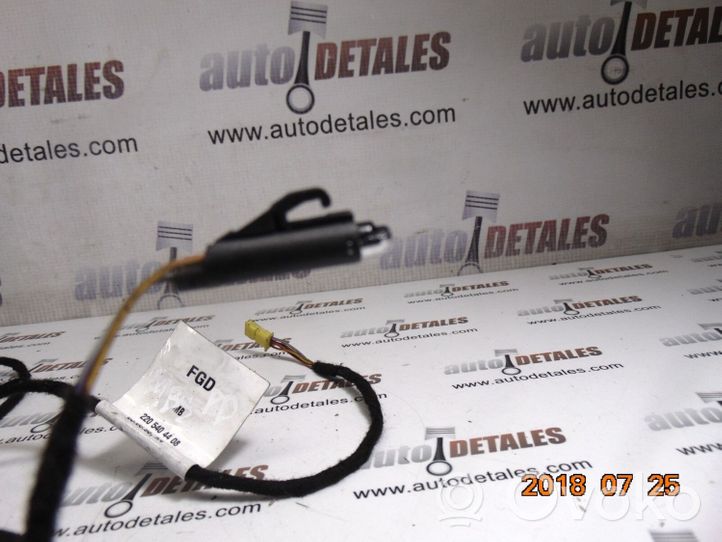 Mercedes-Benz S W220 Faisceau de câblage de porte arrière A2205404408