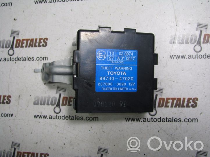 Toyota Prius (XW20) Centralina/modulo allarme 8973047020