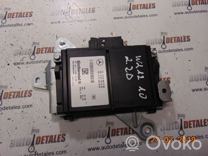 Mercedes-Benz E W212 Capteur radar de distance A2129003100