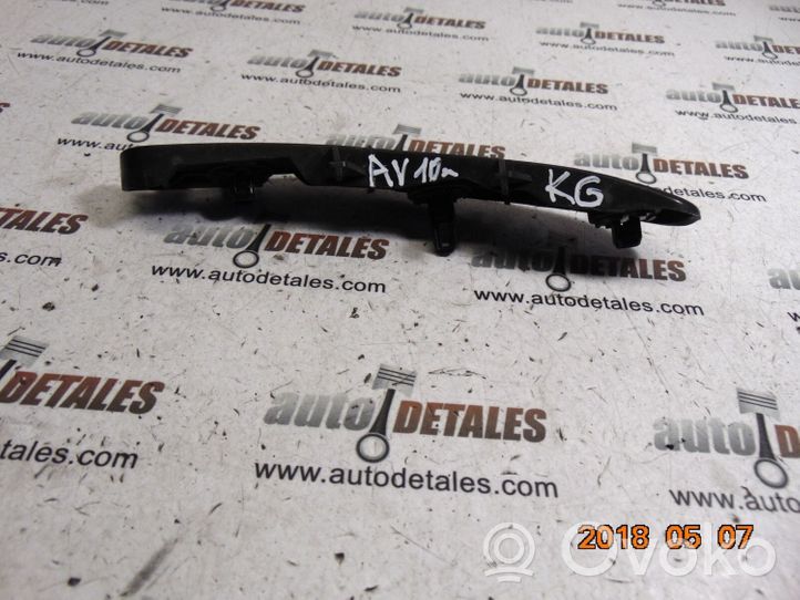 Toyota Avensis T270 Staffa di rinforzo montaggio del paraurti posteriore 5257805010