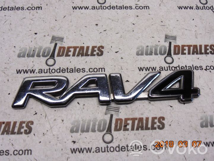 Toyota RAV 4 (XA30) Gamintojo ženkliukas/ modelio raidės 