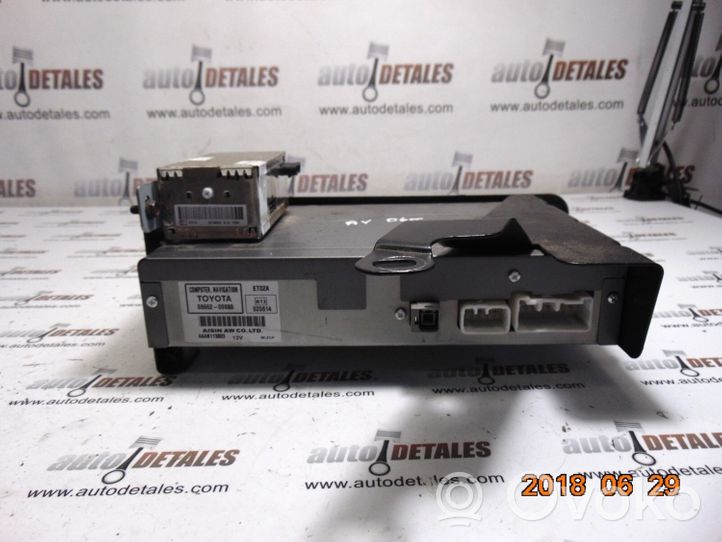 Toyota Avensis T250 Unité / module navigation GPS 0866200880