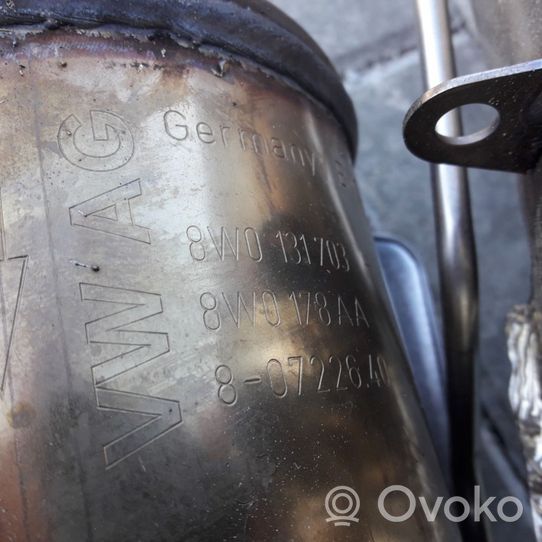 Audi A7 S7 4K8 Katalizatorius/ FAP/DPF kietųjų dalelių filtras 8W0131765C