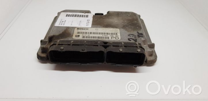 Opel Astra G Calculateur moteur ECU 24417169