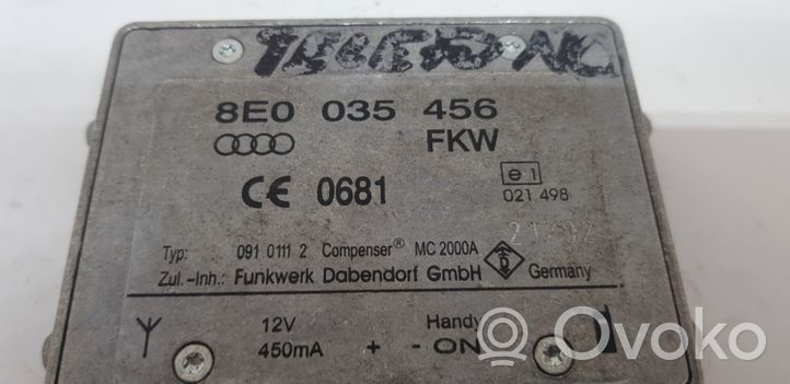 Audi A4 S4 B6 8E 8H Altre centraline/moduli 8E0035456