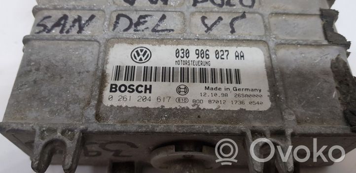 Volkswagen Polo III 6N 6N2 6NF Variklio valdymo blokas 030906027AA