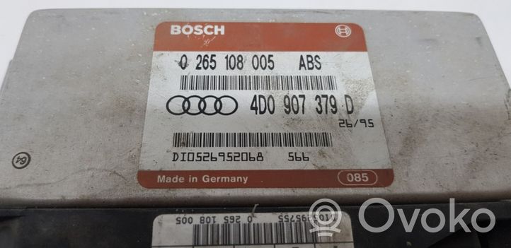 Audi A6 S6 C4 4A ABS-ohjainlaite/moduuli 0265108005