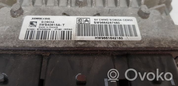 Citroen C4 I Calculateur moteur ECU 5WS40615AT