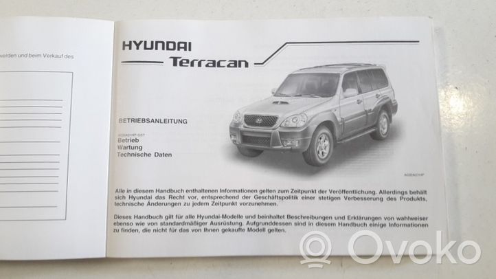 Hyundai Terracan Käyttöopas 