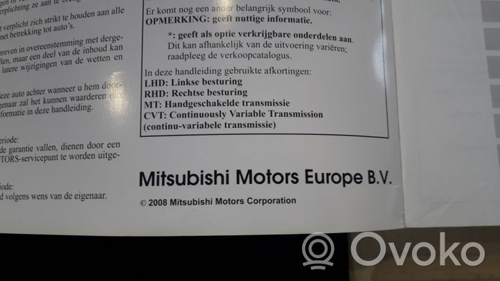 Mitsubishi Lancer X Libretto uso e manutenzioni 