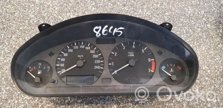 BMW 3 E46 Compteur de vitesse tableau de bord 8360482