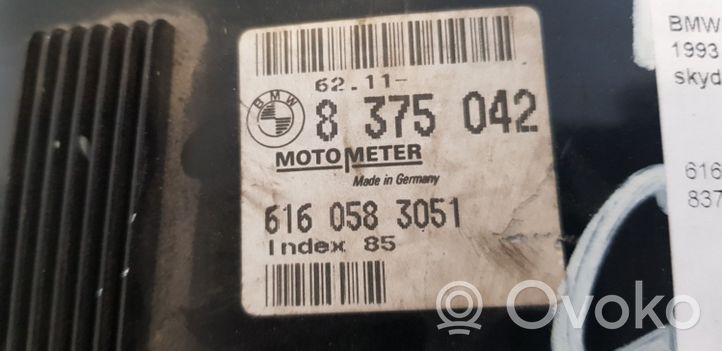 BMW 3 E46 Compteur de vitesse tableau de bord 8375042