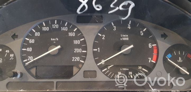 BMW 3 E46 Compteur de vitesse tableau de bord 8375042