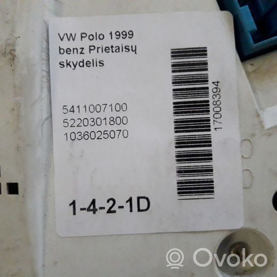 Volkswagen Lupo Spidometras (prietaisų skydelis) 5411007100