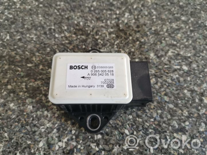 Mercedes-Benz Sprinter W906 ESP acceleration yaw rate sensor 0265005628