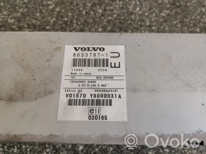 Volvo XC70 GPS-navigaation ohjainlaite/moduuli 86337971