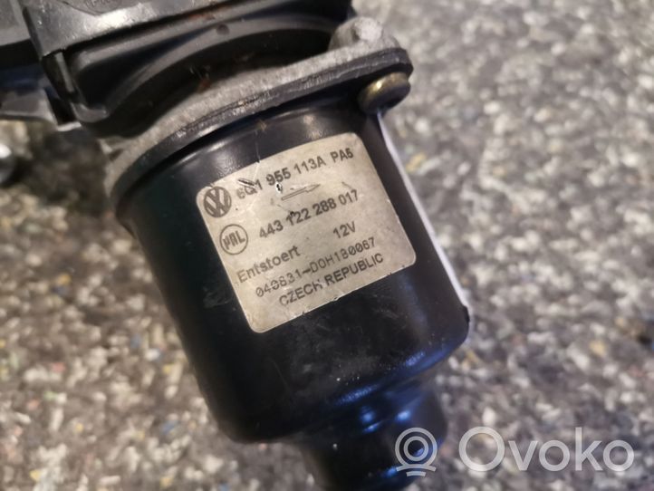 Volkswagen Polo IV 9N3 Moteur d'essuie-glace 6Q1955113A