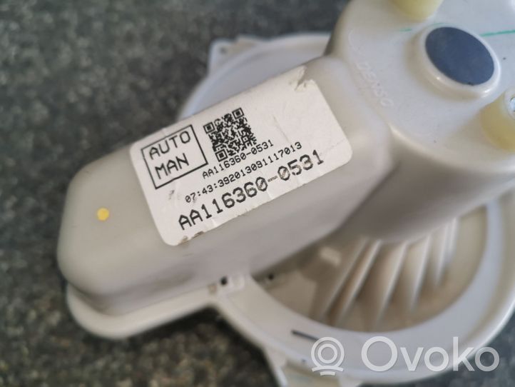 Fiat 500E Pečiuko ventiliatorius/ putikas AA1163600531