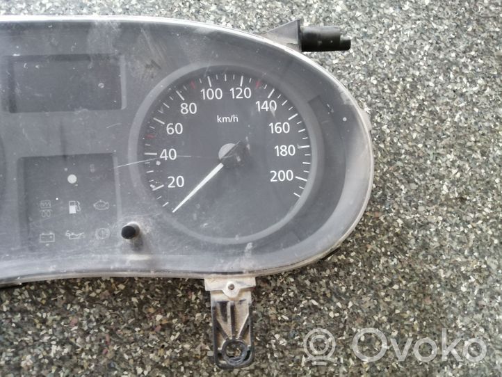 Renault Trafic II (X83) Compteur de vitesse tableau de bord 8200390132