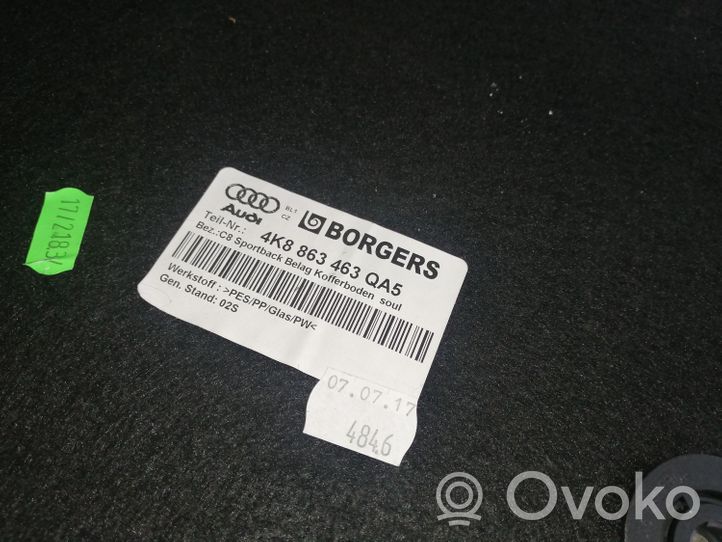 Audi A7 S7 4K8 Bagažinės kilimas 4K8863463