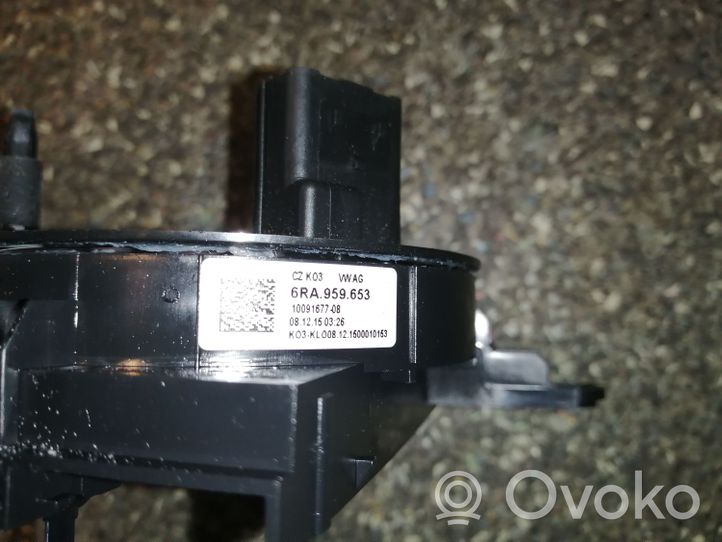 Skoda Citigo Bague collectrice/contacteur tournant airbag (bague SRS) 6RA959653