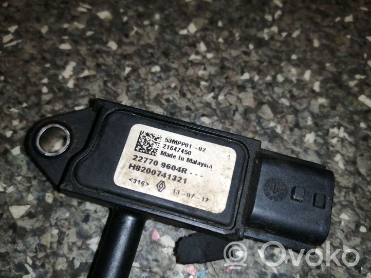 Nissan X-Trail T31 Sensore di pressione dei gas di scarico 227709604R