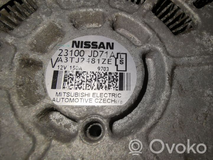 Nissan Qashqai+2 Générateur / alternateur 23100JD71A