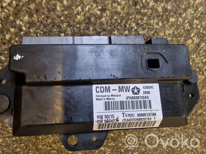 Chrysler 300 - 300C Modulo comfort/convenienza 56038722A0