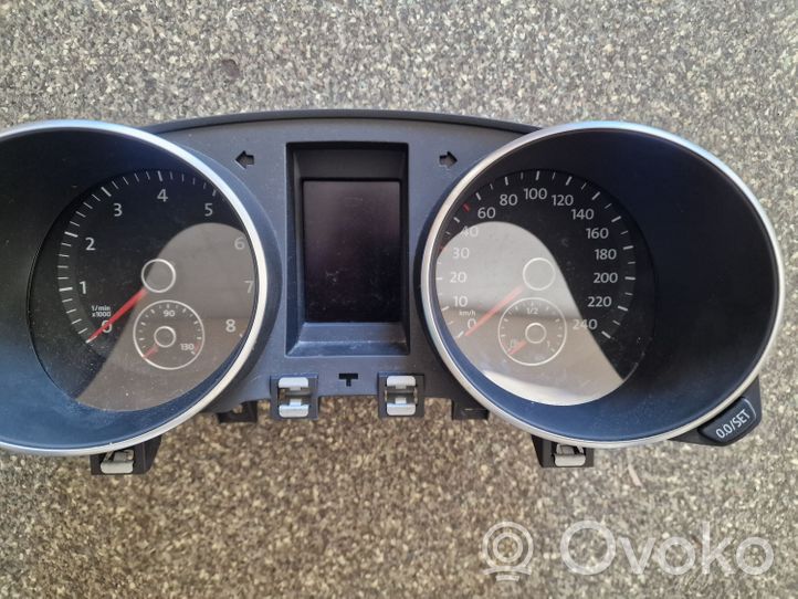 Volkswagen Golf VI Compteur de vitesse tableau de bord 5K0920860F