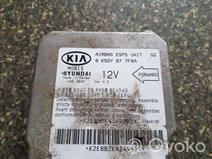 KIA Carnival Centralina/modulo airbag 0K52Y677F0A